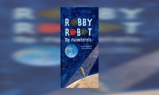 Plaatje Robby Robot op ruimtereis