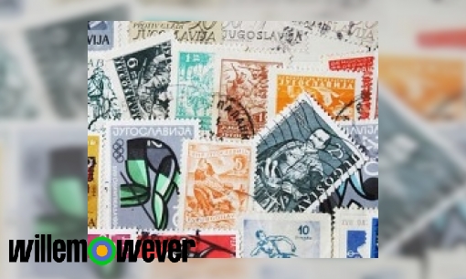 Waarom heeft een postzegel een witte rand?