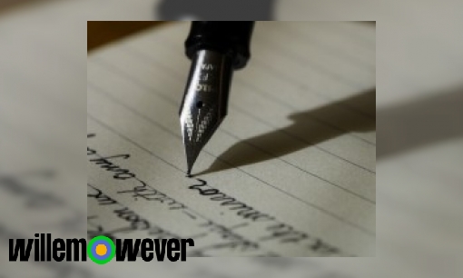 Hoe komt de inkt uit de pen als je schrijft?