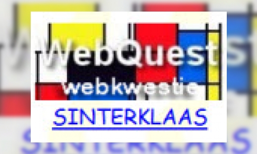 Webkwestie Sinterklaas