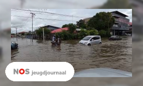 Overlast door overstromingen in Suriname