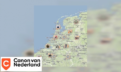 Canon van Nederland op Google maps