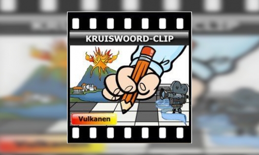 Kruiswoord-clip Vulkanen