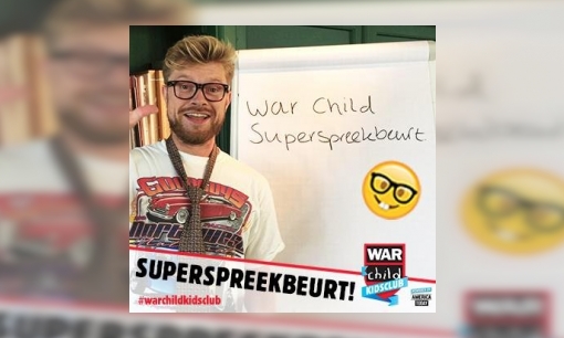 War Child superspreekbeurt