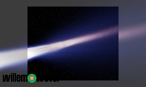 Hoe kunnen mensen zien of er over 10 jaar een komeet komt?