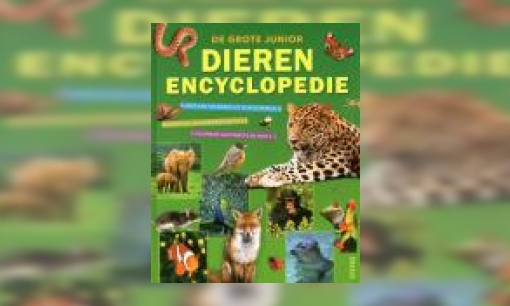 Plaatje De grote junior dieren encyclopedie