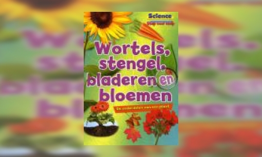 Plaatje Wortels, stengels, bladeren en bloemen : de onderdelen van een plant