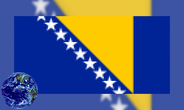 Plaatje Bosnië en Herzegovina