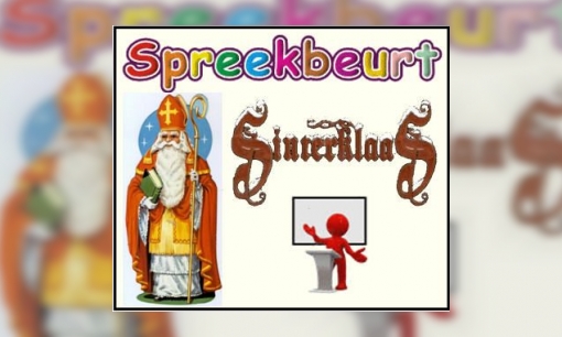 Plaatje Spreekbeurt Sinterklaas