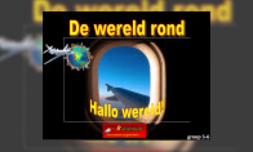 Plaatje De wereld rond