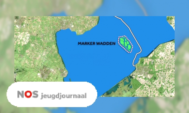 Nederland heeft er een nieuw stukje land bij (Jeugdjournaal)