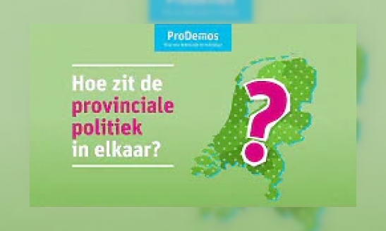 Hoe zit de provinciale politiek in elkaar?