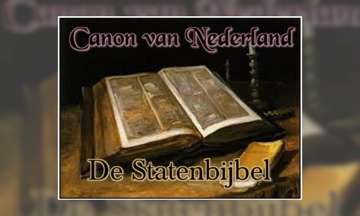 Plaatje Canon-pad de Statenbijbel