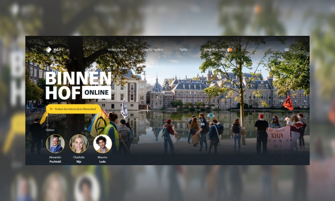 Plaatje Binnenhof online