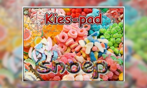 Kies-pad snoep