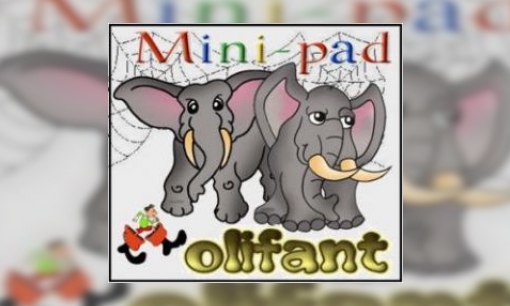 Plaatje Mini-pad olifant