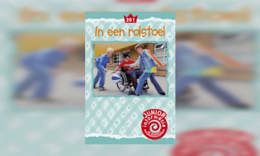 In een rolstoel