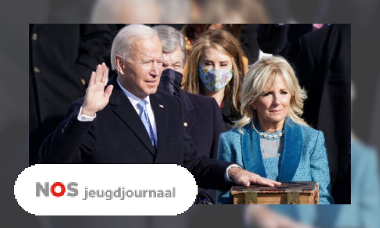 Zo zag de inhuldiging van president Joe Biden eruit