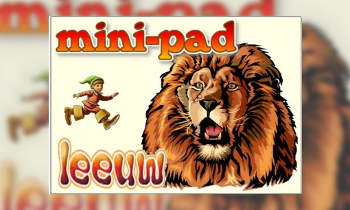 Mini-pad leeuw