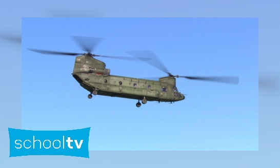 Plaatje Hoe kan een zware Chinook-helikopter vliegen?