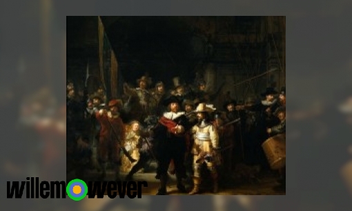 Plaatje Hoe kwam Rembrandt op het idee om zo de 