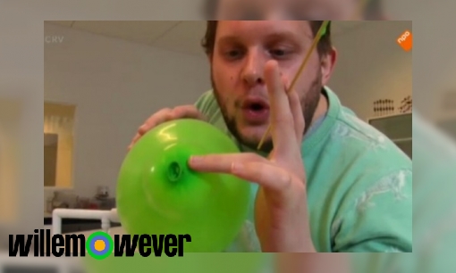 Plaatje Waarom knalt een ballon als je hem kapot prikt?