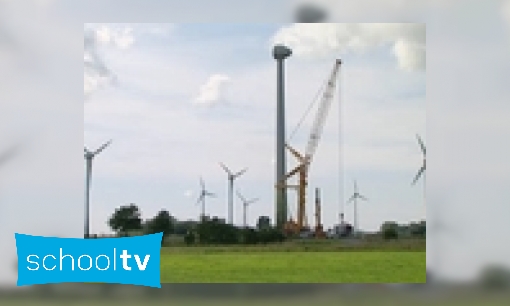 Plaatje Hoe wordt een windturbine gebouwd?