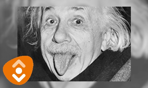 Plaatje Albert Einstein