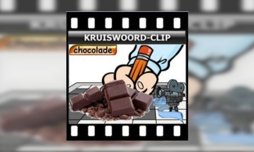 Plaatje Kruiswoord-clip Chocolade