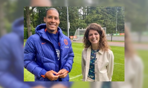 Virgil van Dijk over zijn juich-gebaar en Haaland verdedigen