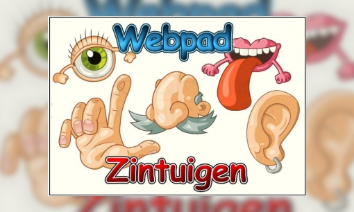 Webpad zintuigen