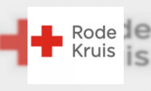 Plaatje In actie voor het Rode Kruis