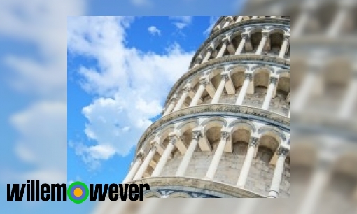 Waarom staat de toren van Pisa zo scheef?