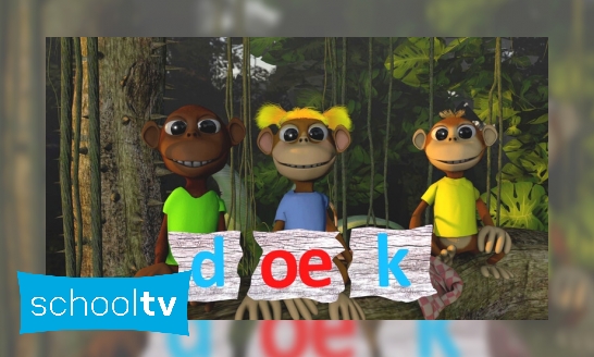 Letterjungle - De letter oe: doek