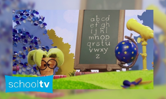 Een les over het alfabet