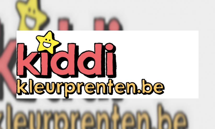 Plaatje Kiddi kleurprenten