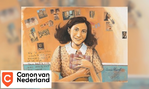 Vensterplaat Anne Frank