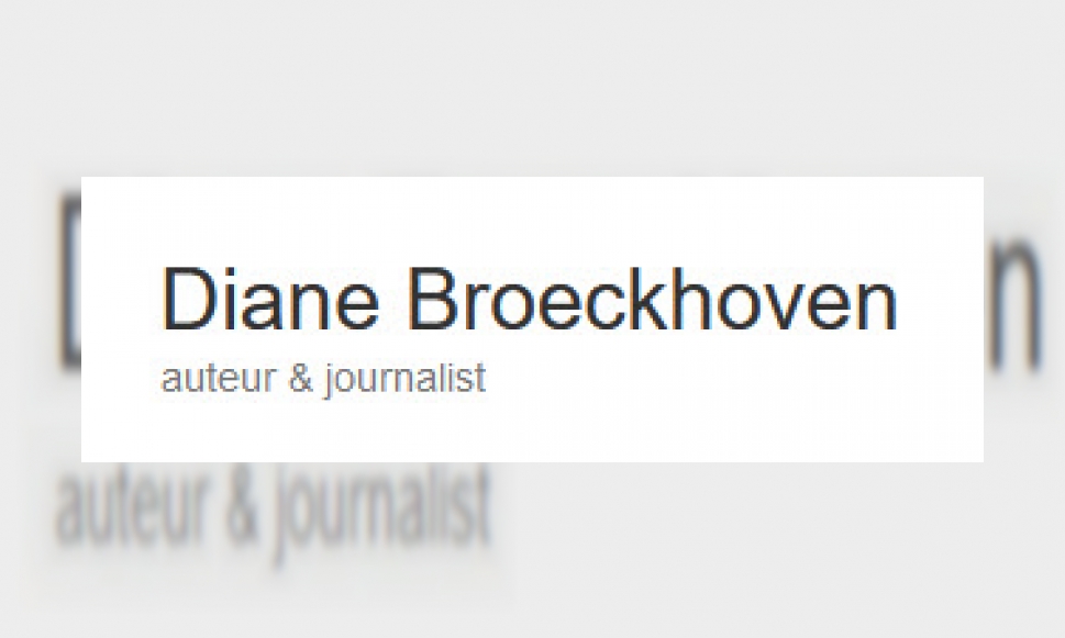 Plaatje Diane Broeckhoven