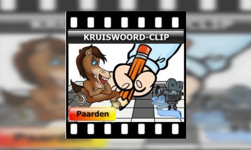 Kruiswoord-clip Paarden