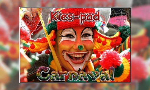 Plaatje Kies-pad Carnaval