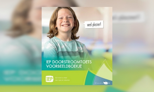 Plaatje IEP doorstroomtoets voorbeeldboekje