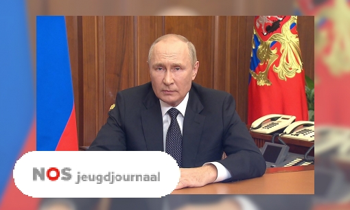Plaatje Poetin wil dat meer Russen gaan vechten in Oekraïne