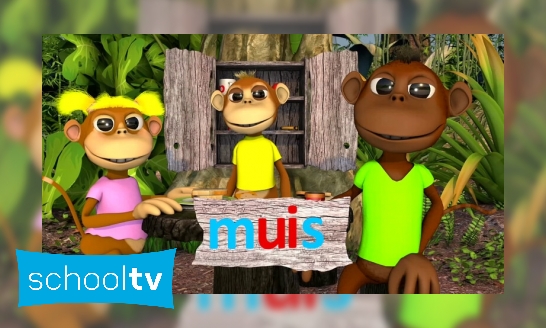 Letterjungle - De letter ui: muis