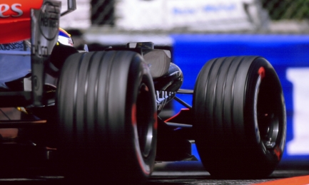Plaatje Grand Prix Formule 1 op circuit van Zandvoort