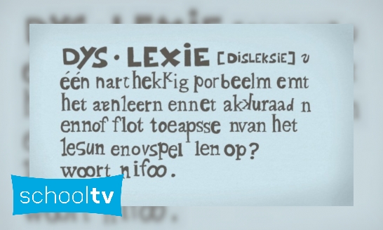 Plaatje Wat is dyslexie?