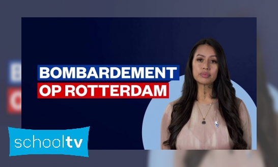 Plaatje Het bombardement op Rotterdam