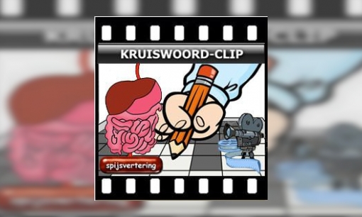 Kruiswoord-clip Spijsvertering