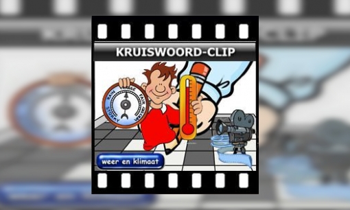 Kruiswoord-clip Weer en Klimaat