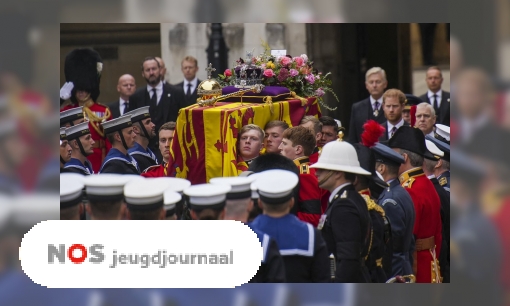 Plaatje Zo ging de uitvaart van koningin Elizabeth