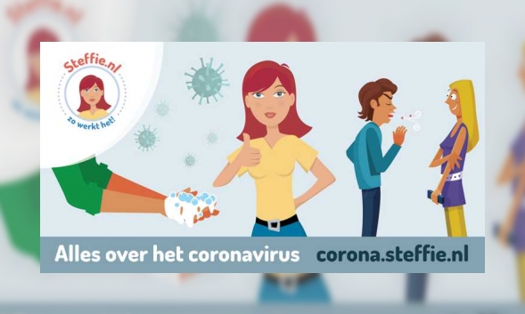 Steffie legt corona eenvoudig uit